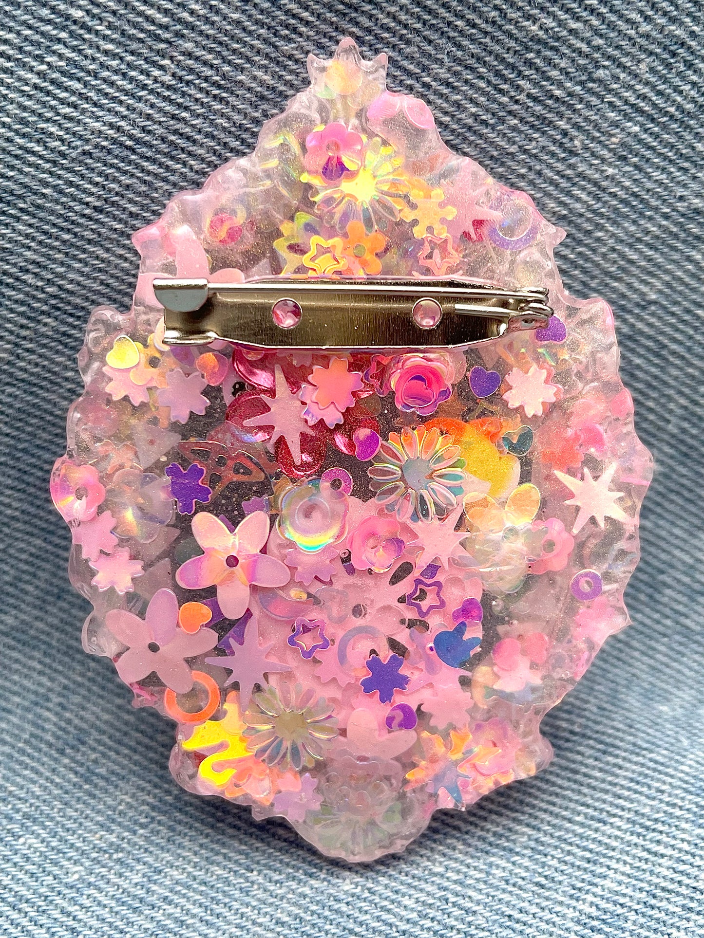 Broche féérique unique "Polpa" - Fait main - Exclusivité en ligne