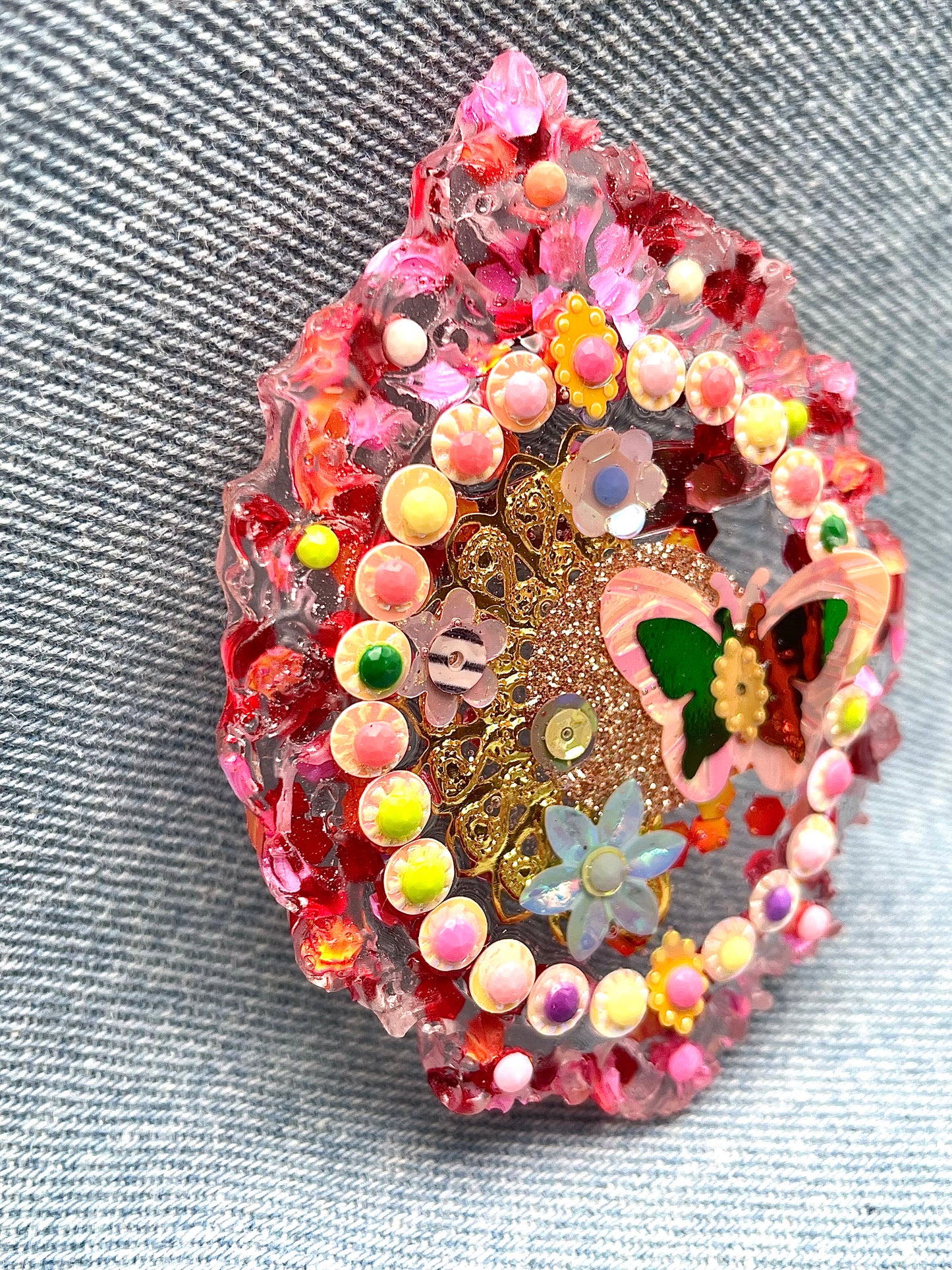 Unique Fairy Brooch "Yara" - Handmade - Online Exclusive