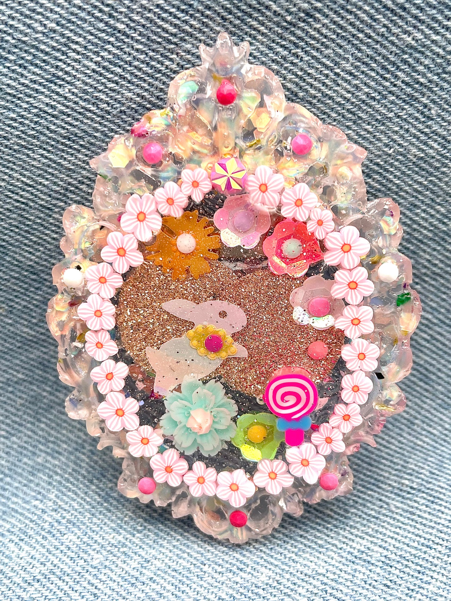 Fairytale and unique brooch "Nivens" - Handmade - Online exclusive