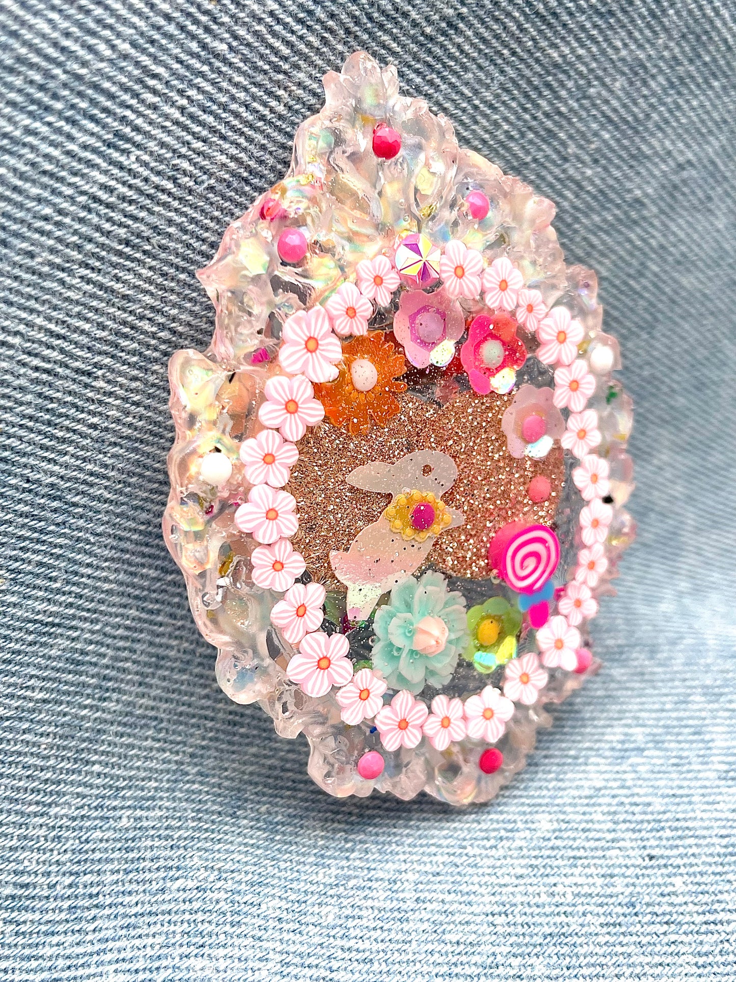 Fairytale and unique brooch "Nivens" - Handmade - Online exclusive