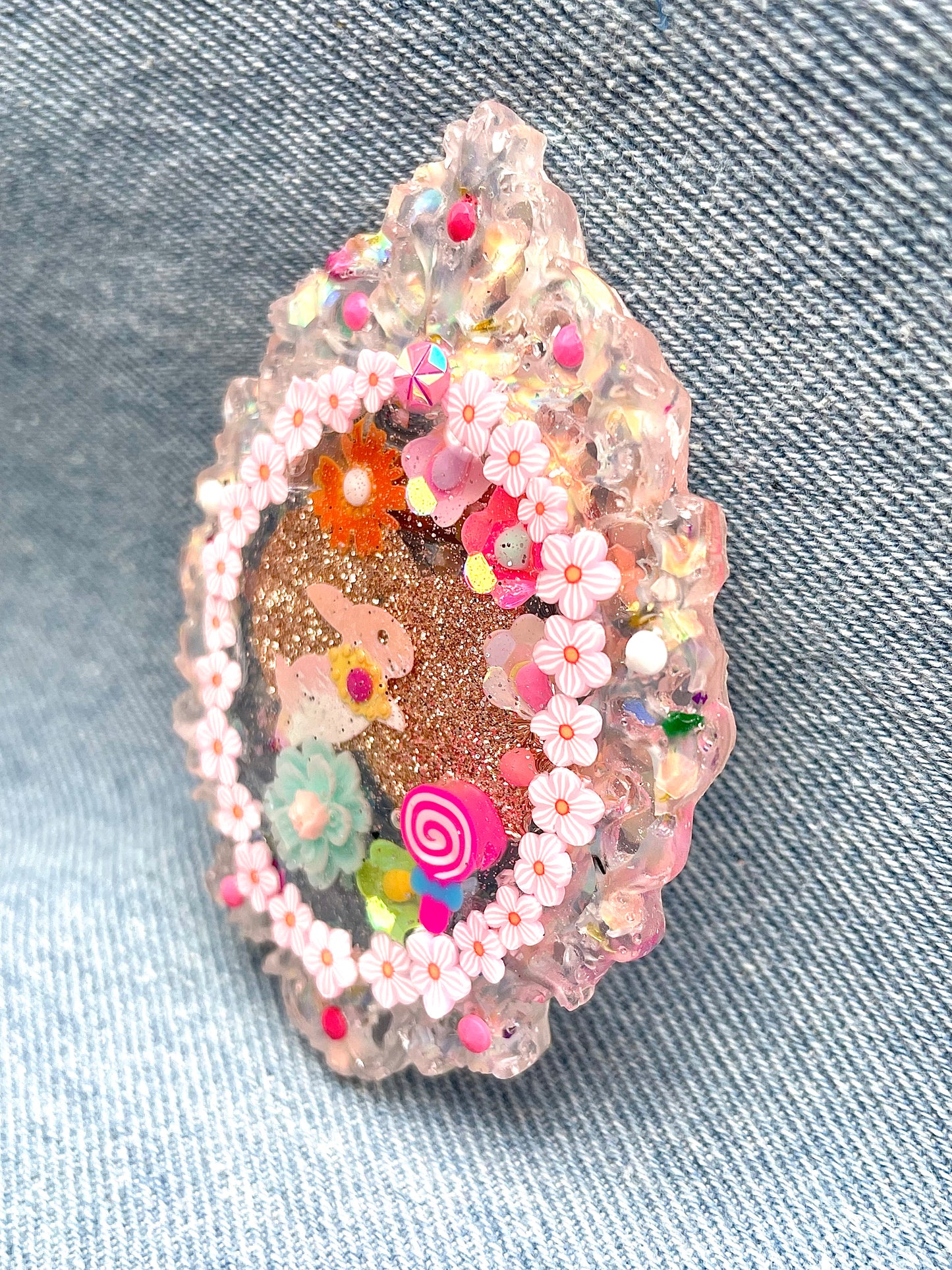 Fairytale and unique brooch "Nivens" - Handmade - Online exclusive
