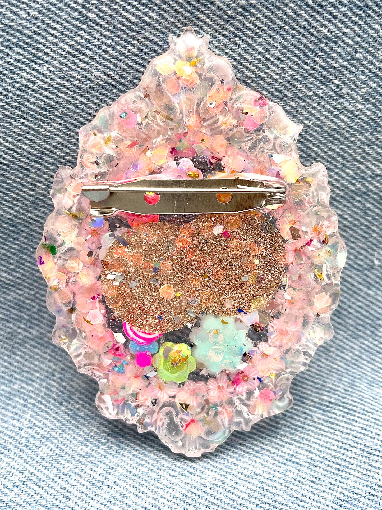 Fairytale and unique brooch "Nivens" - Handmade - Online exclusive