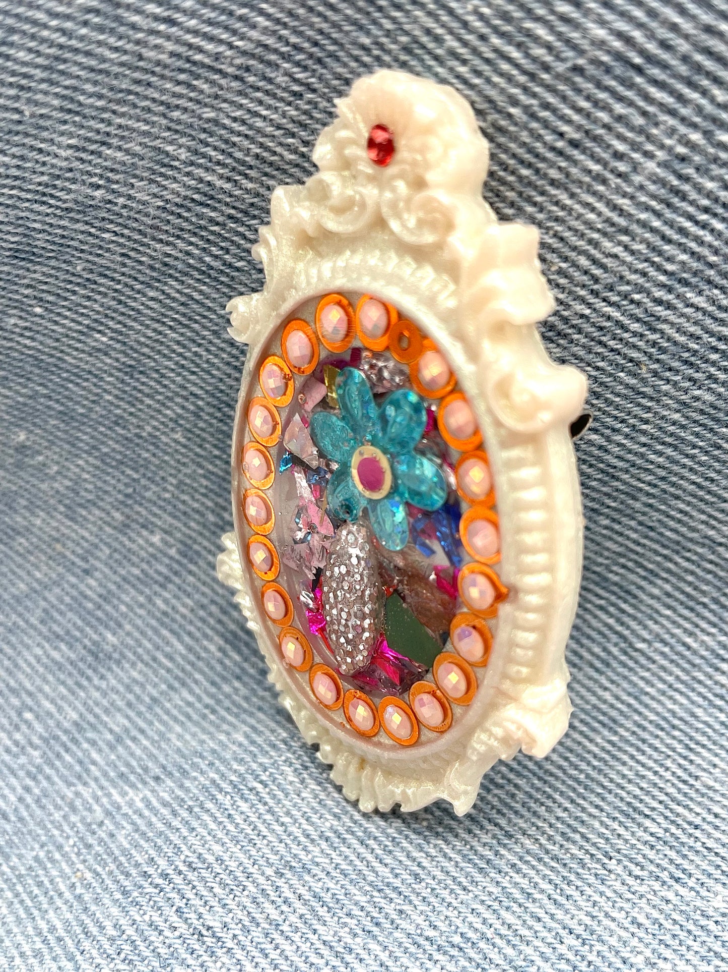 Unique fairy brooch "Liana" - Handmade - Online exclusive