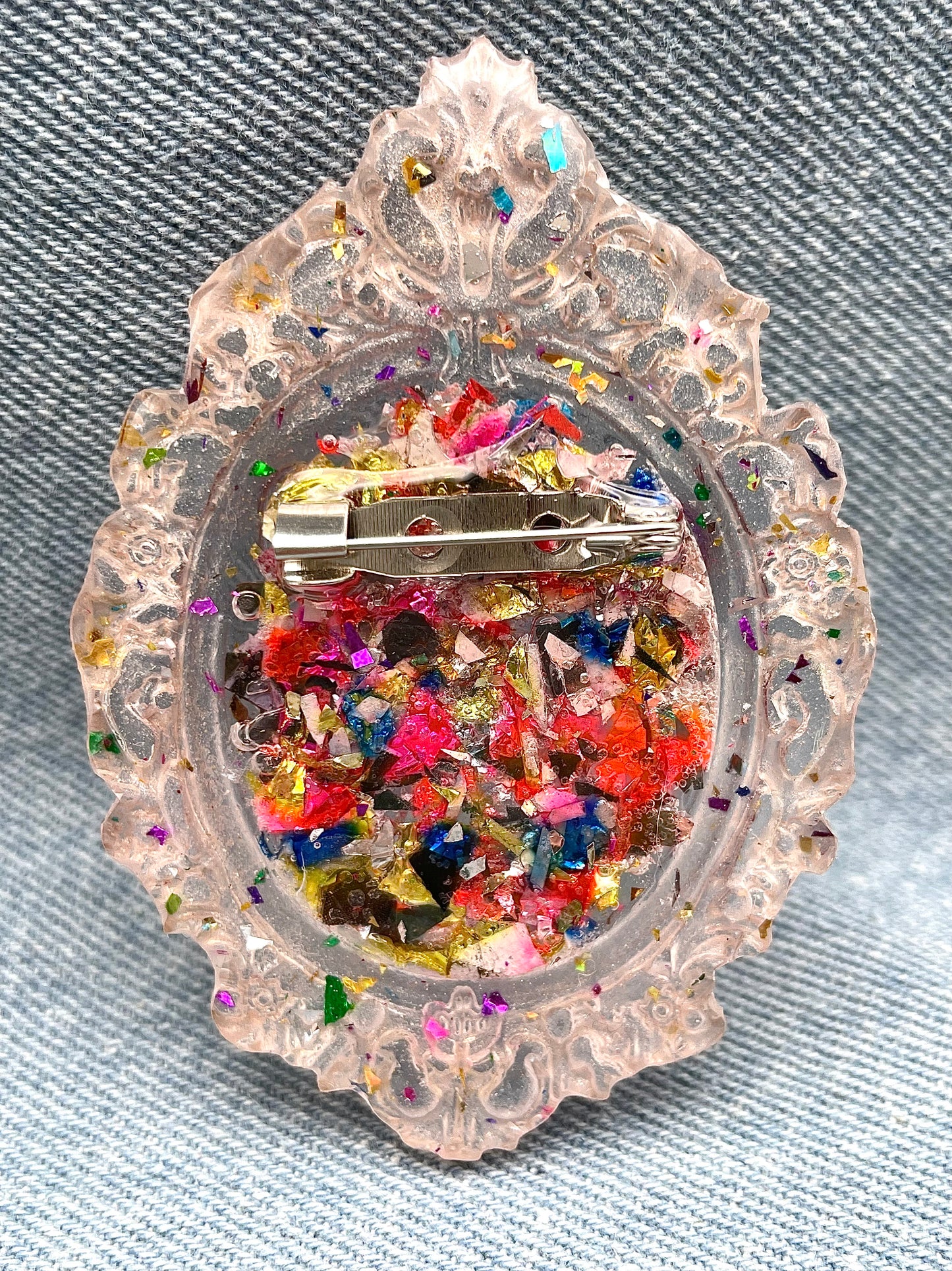 Fairytale and unique brooch "Mariposa" - Handmade - Online exclusive