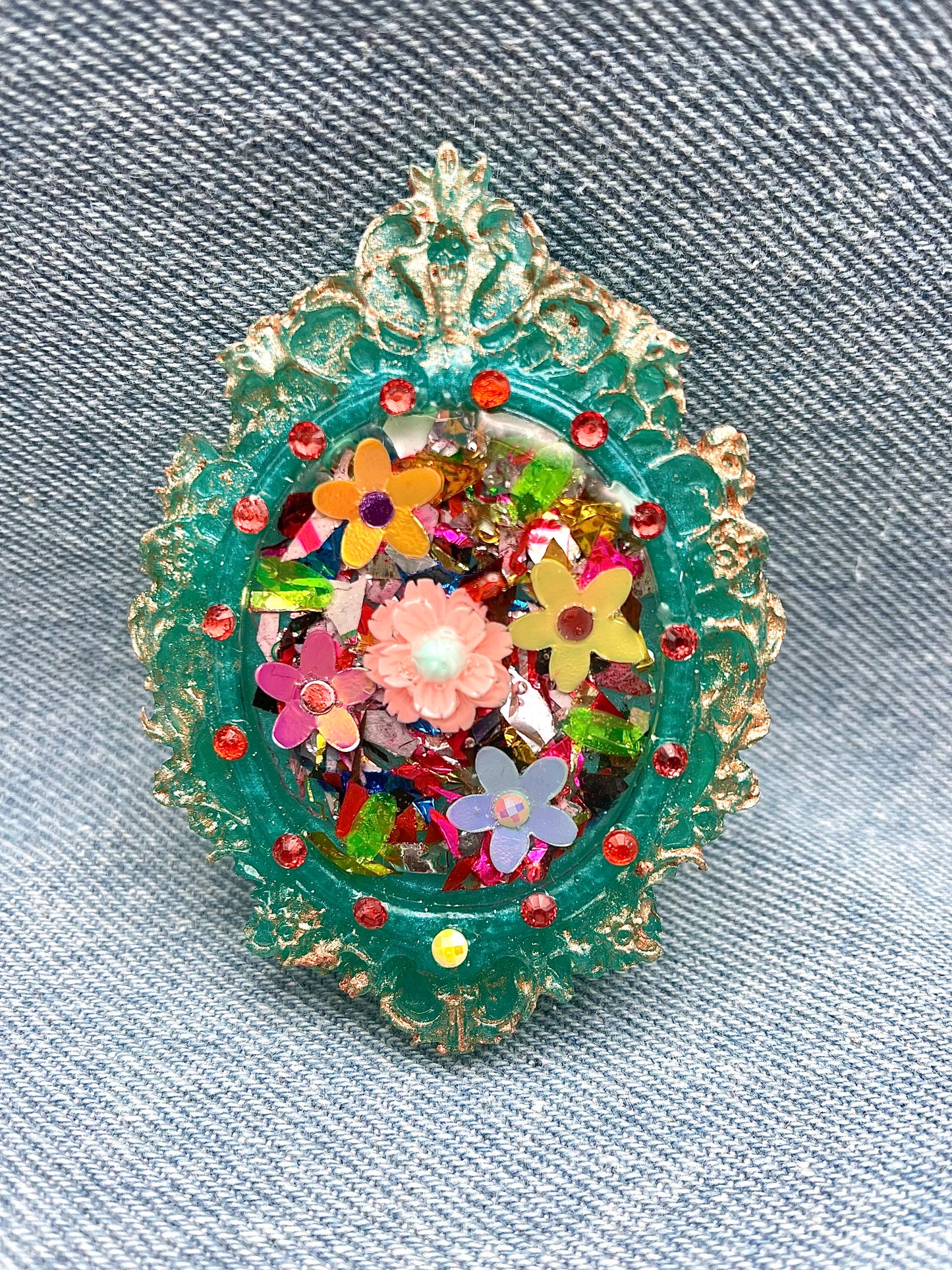 Unique fairy brooch "Senna" - Handmade - Online exclusive