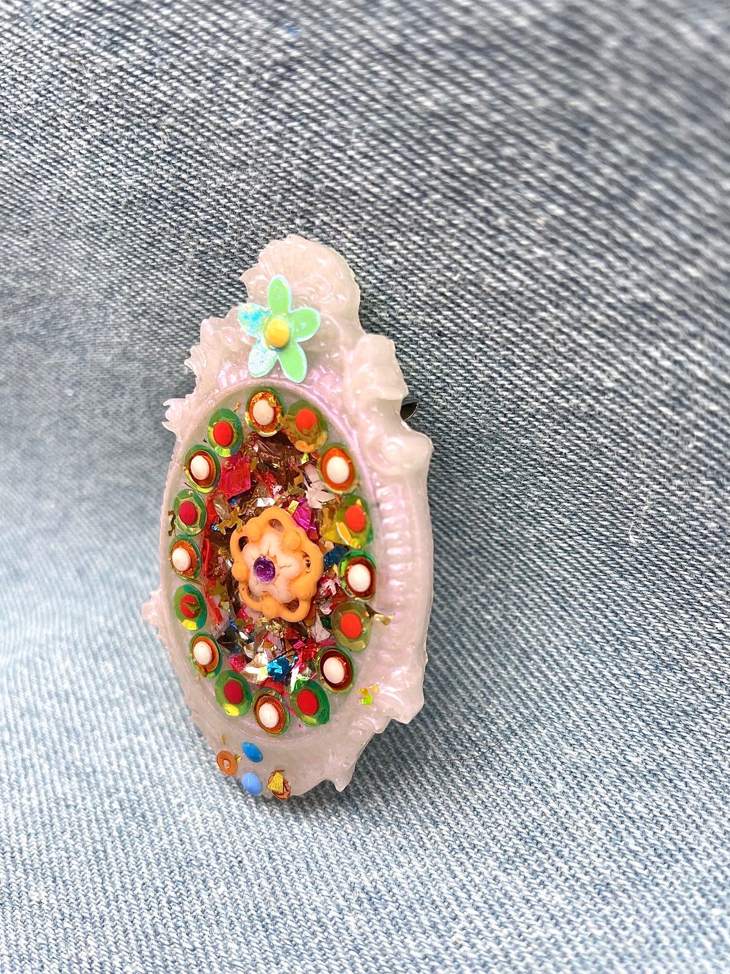 Unique Fairy Brooch "Flora" - Handmade - Online Exclusive
