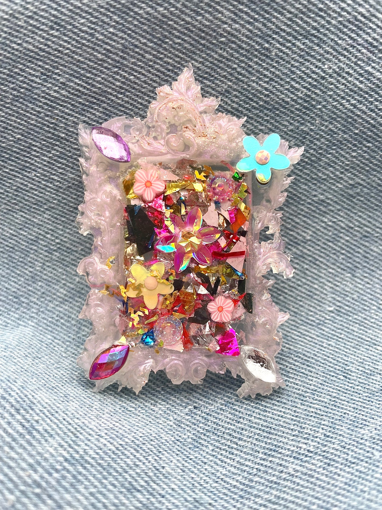 Unique fairy brooch "Paletta" - Handmade - Online exclusive