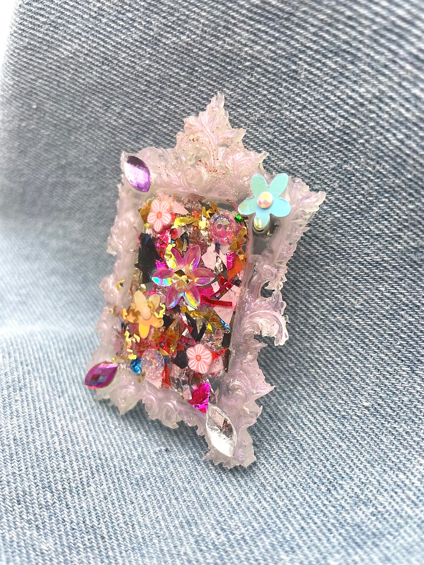 Unique fairy brooch "Paletta" - Handmade - Online exclusive
