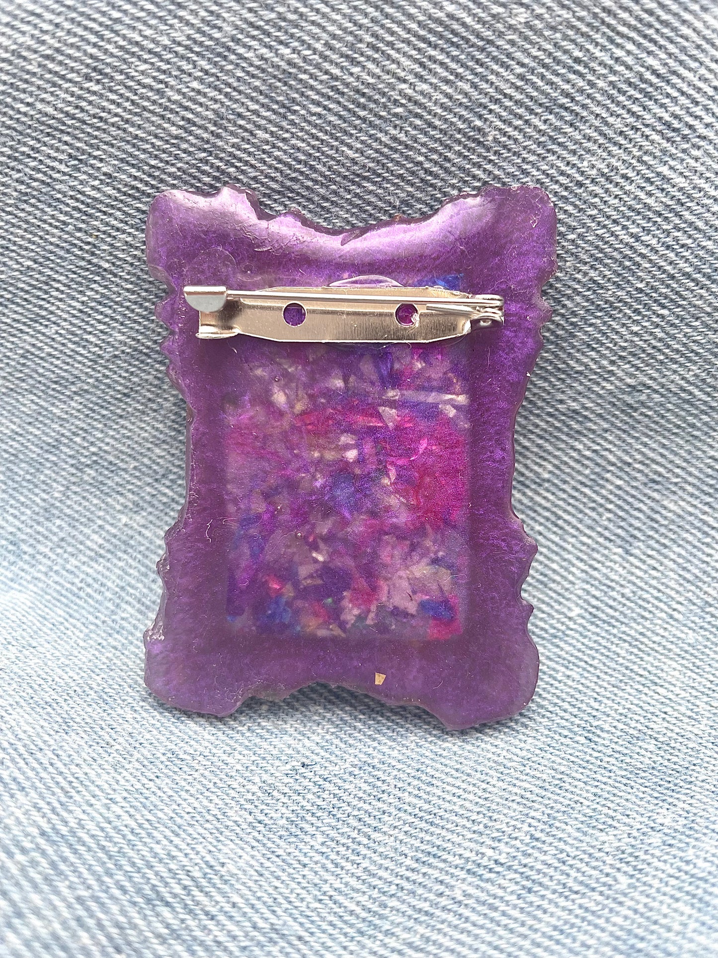 Unique fairy brooch "Fioleta" - Handmade - Online exclusive