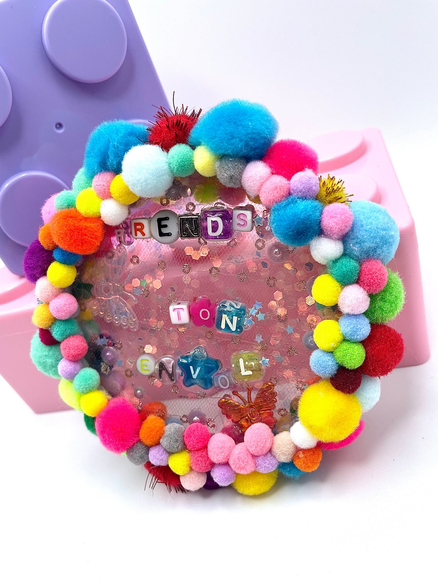 Inspiring Resin Hanging - "Spread Your Wings"