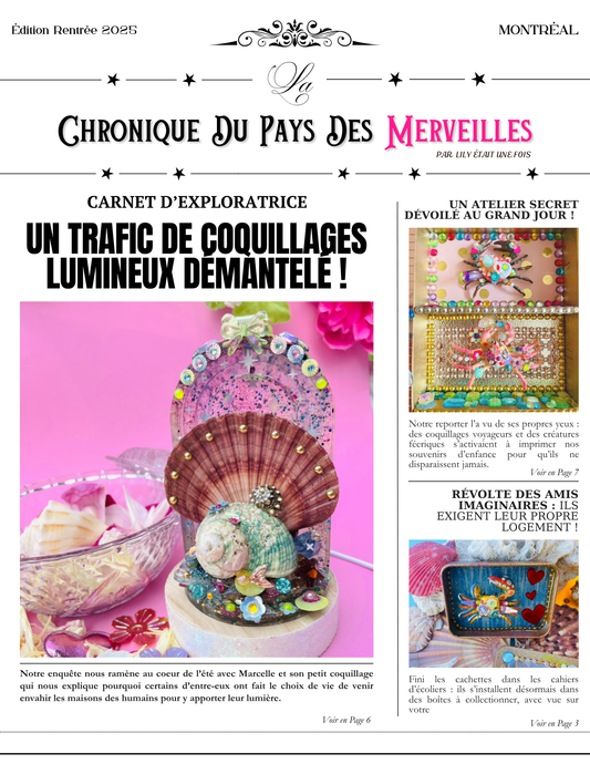 NUMÉRO 2 : LA CHRONIQUE DU PAYS DES MERVEILLES