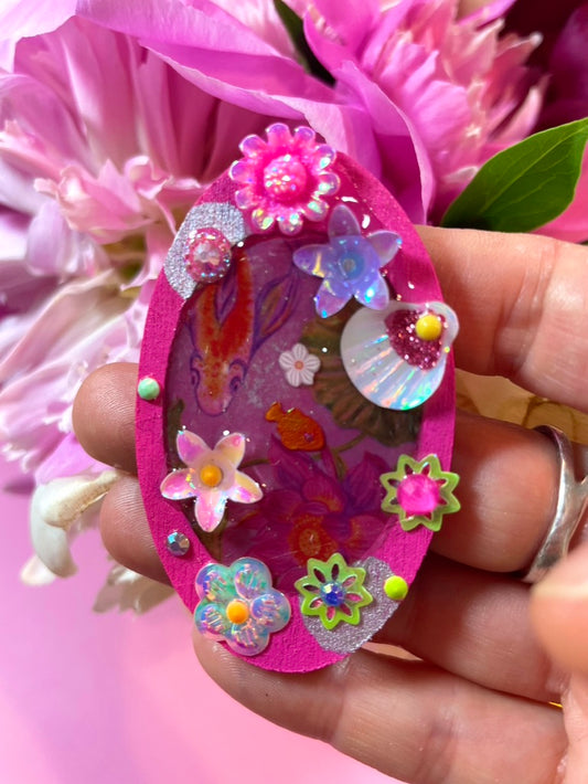 Magnet Poétique "Lily était une fois" - "Carpe Koï" - Collection 2025