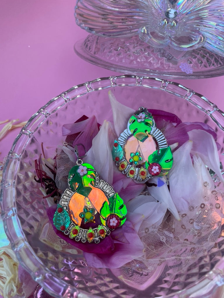 Boucles d’oreilles féériques et légères – "Jardin Céleste" -  Collection Été 2025