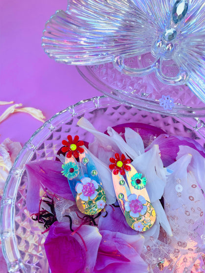 Boucles d’oreilles féériques et légères – "Le printemps est là" -  Collection Été 2025