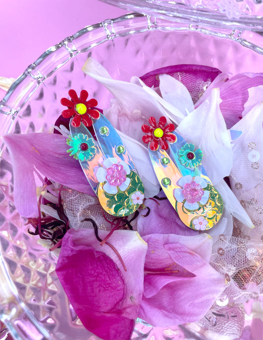 Boucles d’oreilles féériques et légères – "Le printemps est là" -  Collection Été 2025