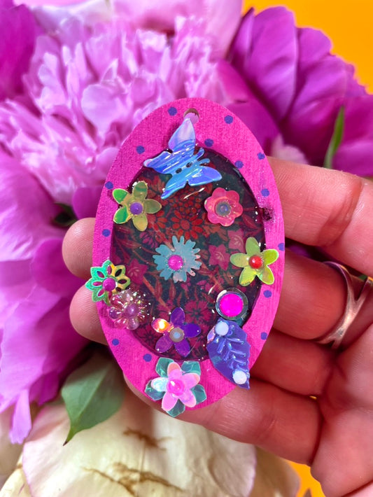 Magnet Poétique "Lily était une fois" - "Jardin de papillons" - Collection 2025