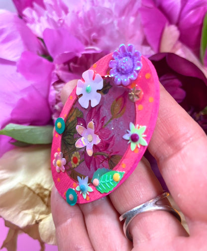 Magnet Poétique "Lily était une fois" - "Jardin Mauve" - Collection 2025