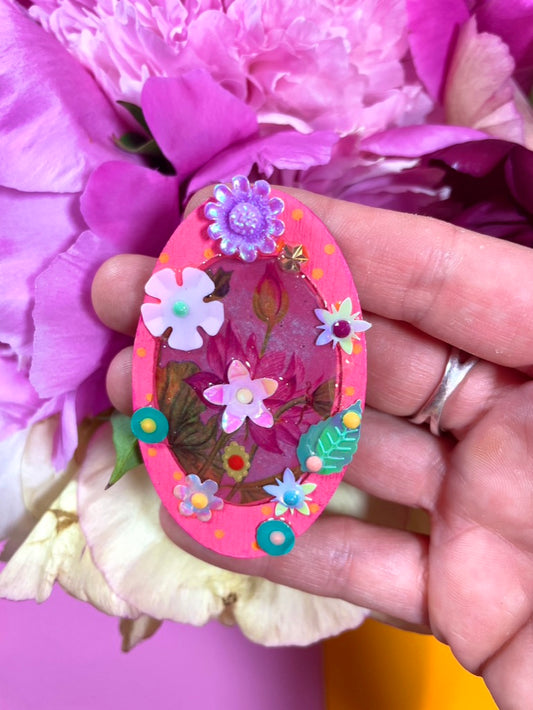 Magnet Poétique "Lily était une fois" - "Jardin Mauve" - Collection 2025