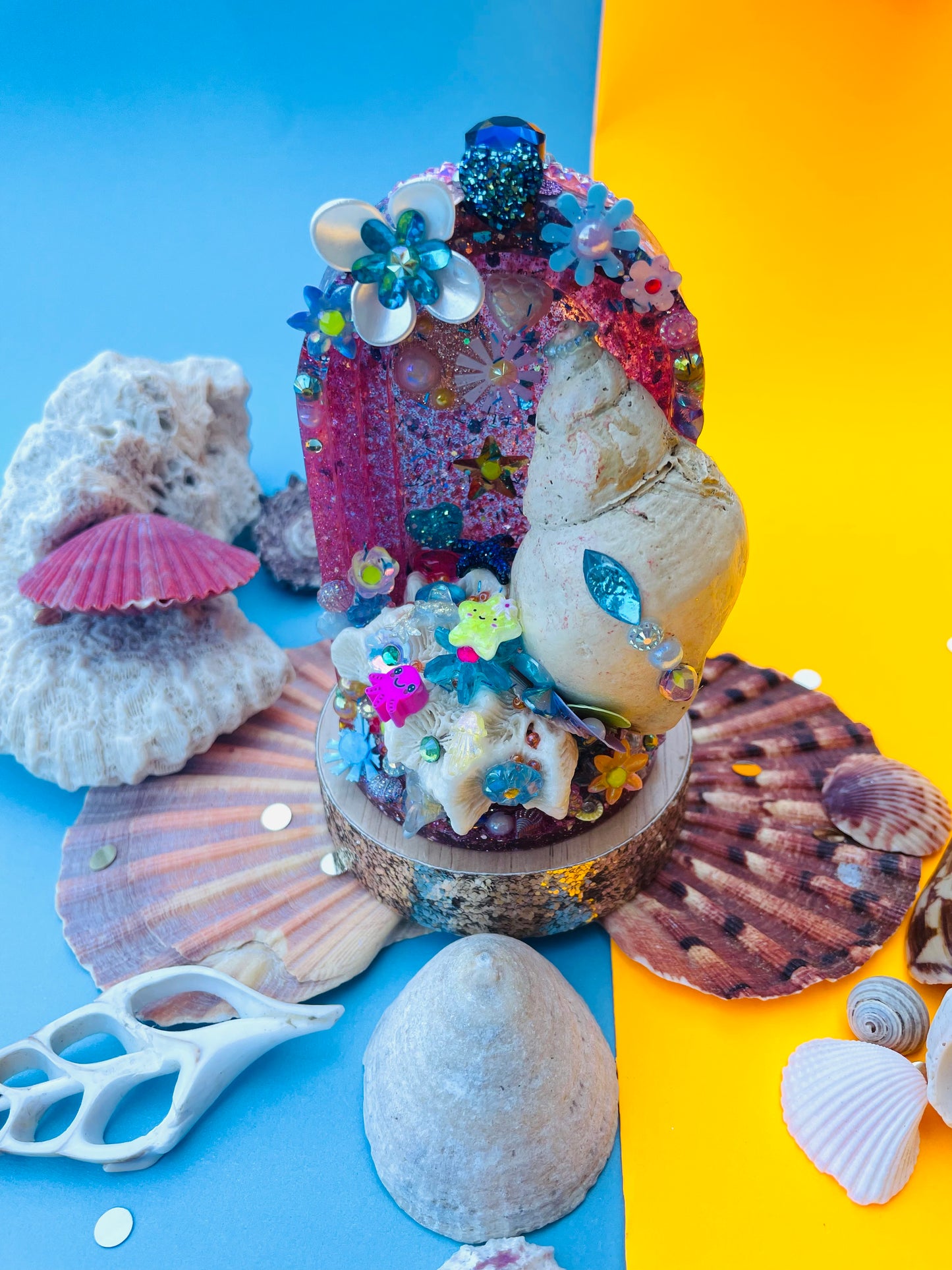 La mini-lampe coquillage - "OCÉANE"