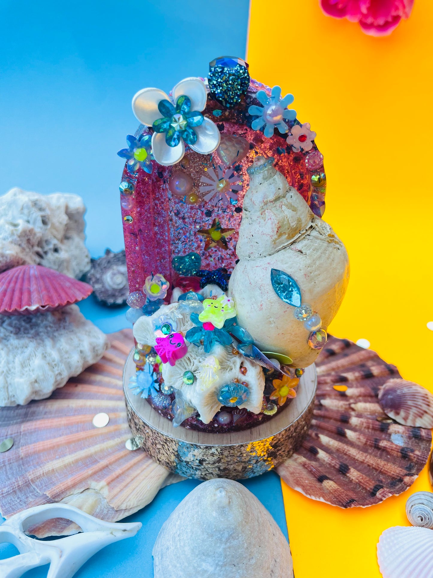 La mini-lampe coquillage - "OCÉANE"