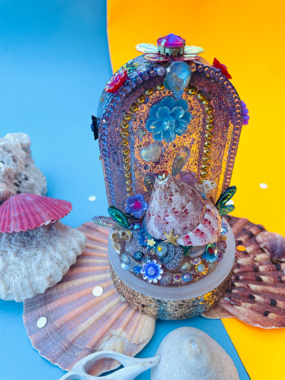 La mini-lampe coquillage - "JOSIE"