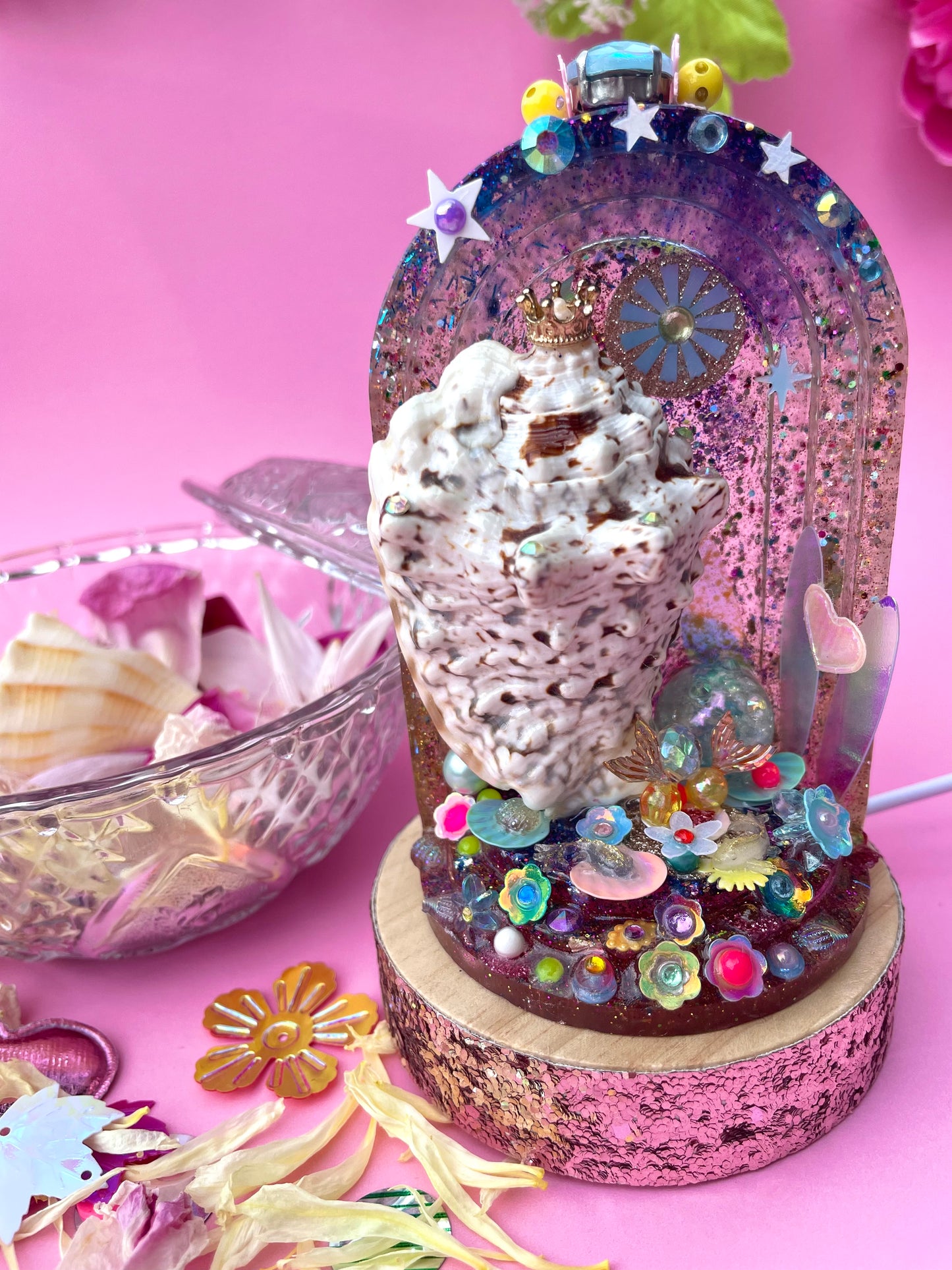 La lampe coquillage - "DRAZIC"