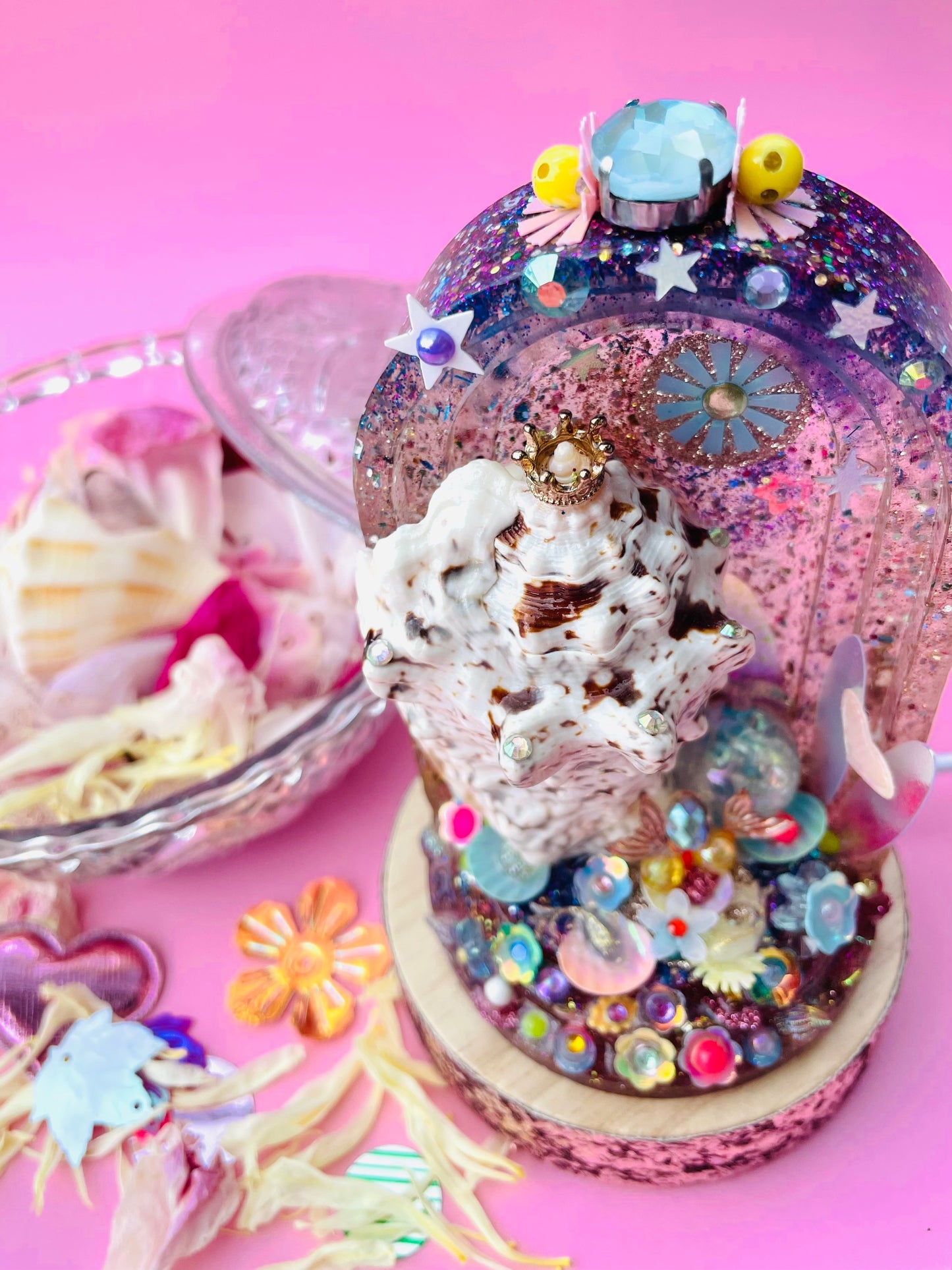 La lampe coquillage - "DRAZIC"