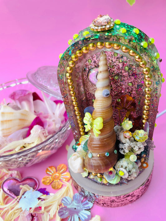 La lampe coquillage - "NORBERT et l'odeur du pain grillé"