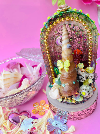 La mini-lampe coquillage - "NORBERT"