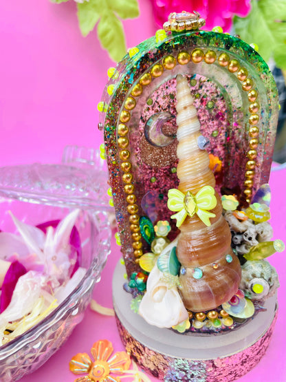 La mini-lampe coquillage - "NORBERT"