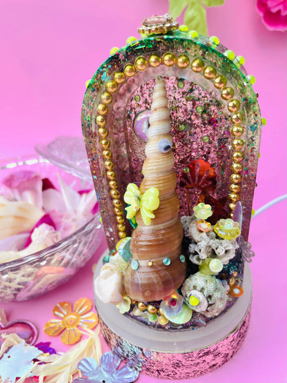 La mini-lampe coquillage - "NORBERT"