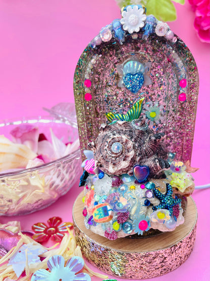 La mini-lampe coquillage - "JIMMY"