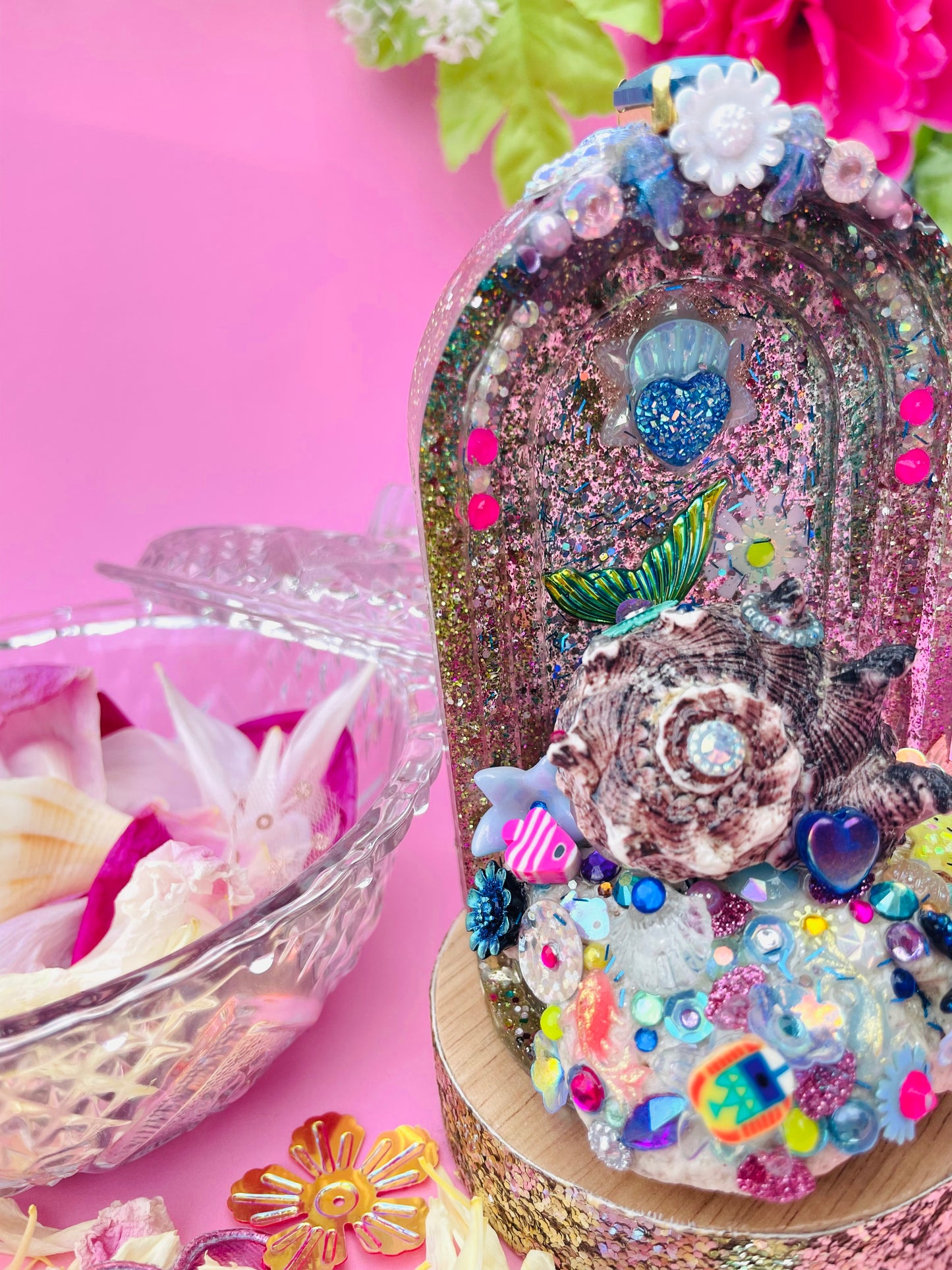 La mini-lampe coquillage - "JIMMY"