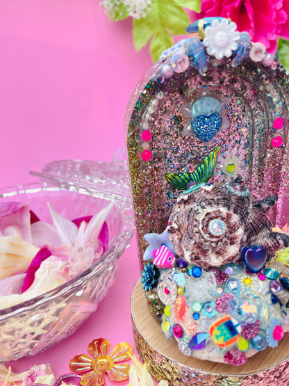 La mini-lampe coquillage - "JIMMY"