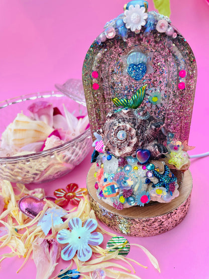 La mini-lampe coquillage - "JIMMY"