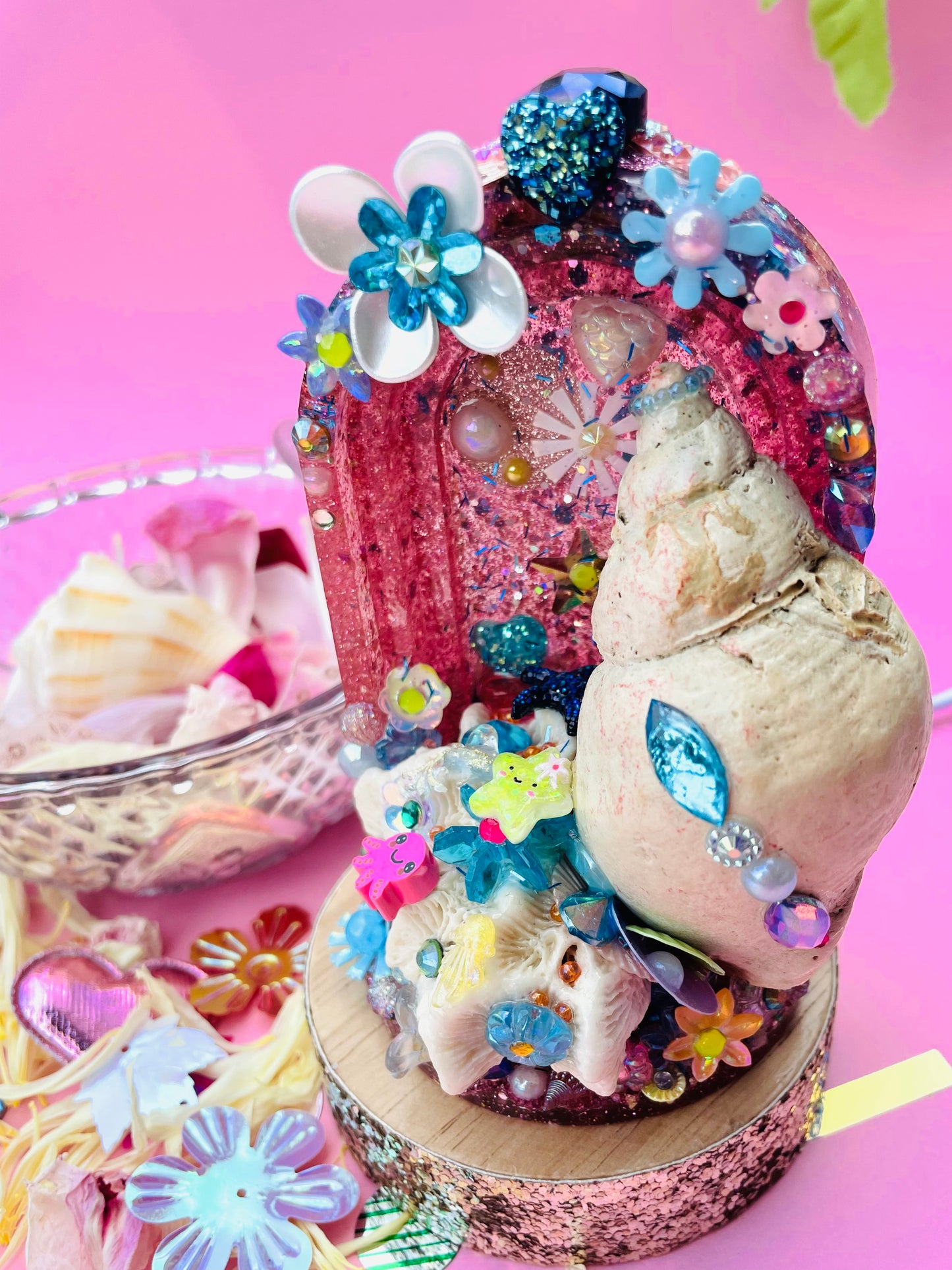 La mini-lampe coquillage - "OCÉANE"