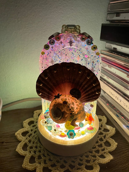 La lampe coquillage - "Marcelle et son petit coquillage"