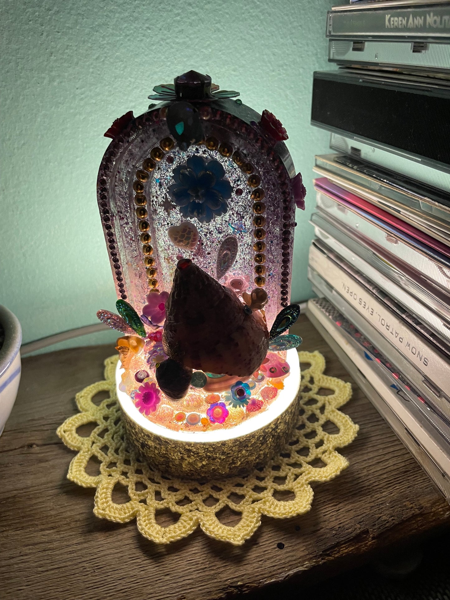 La mini-lampe coquillage - "JOSIE"