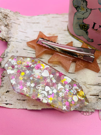 Duo of Barrettes - Starry Fantasy