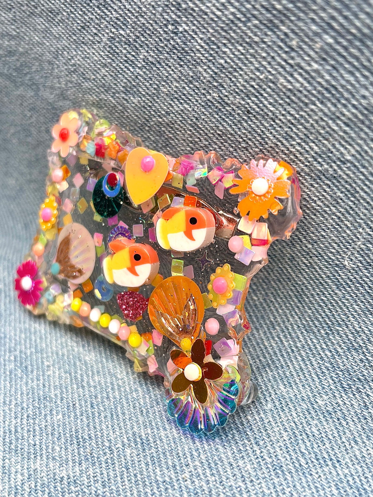 Broche féérique unique "Dori" - Fait main - Exclusivité en ligne