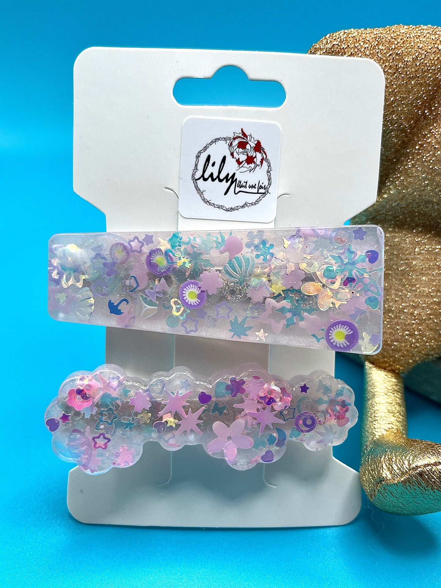 Duo de Barrettes - Glitterina