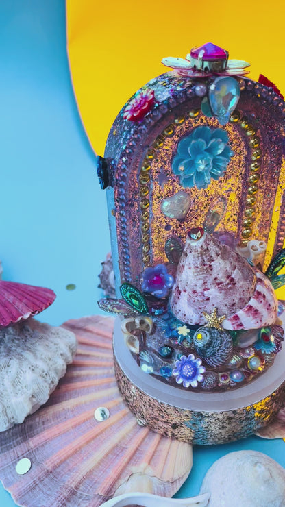 La mini-lampe coquillage - "JOSIE"