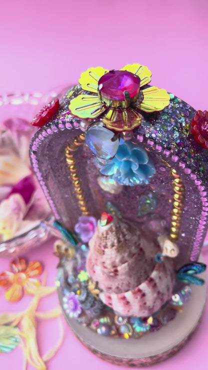 La mini-lampe coquillage - "JOSIE"