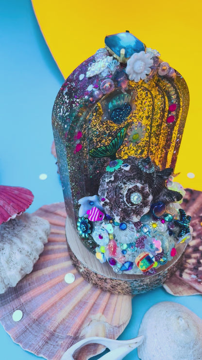 La mini-lampe coquillage - "JIMMY"