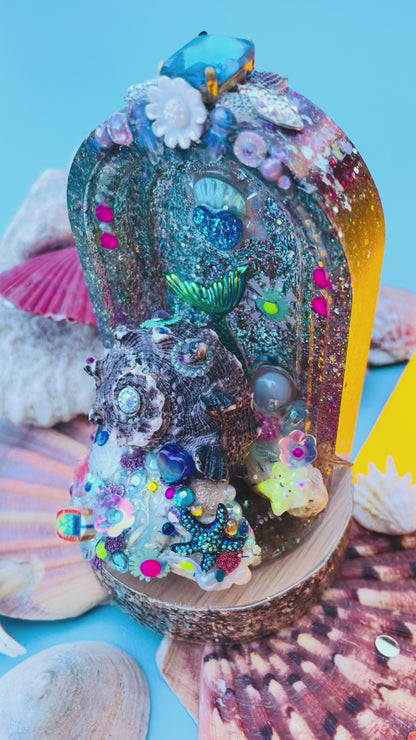 La mini-lampe coquillage - "JIMMY"